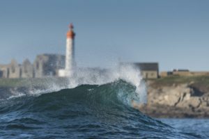 waves, Lighthouse