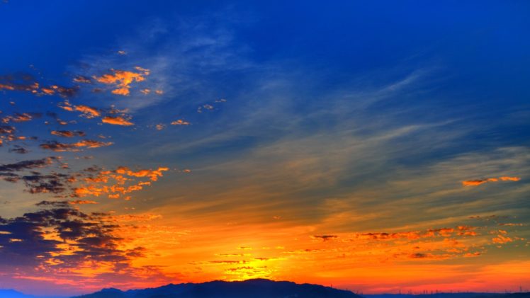sky, Sunrises, And, Sunsets, Nature HD Wallpaper Desktop Background