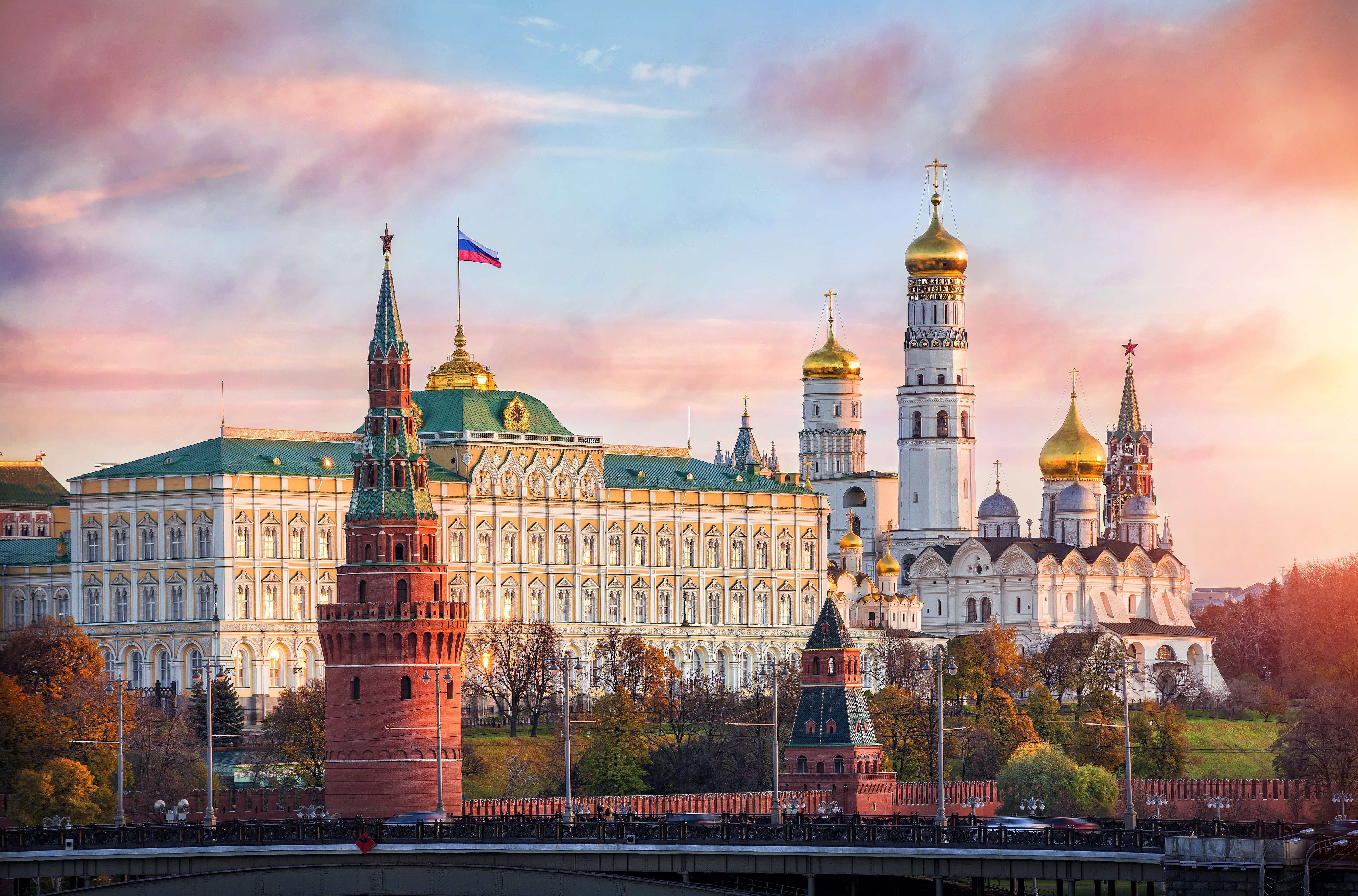 russia, Moscow, Sunrises, And, Sunsets, Houses, Temples, Sky, Cities Wallpaper