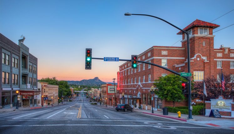usa, Houses, Roads, Evening, Street, Prescott, Arizona, Cities HD Wallpaper Desktop Background