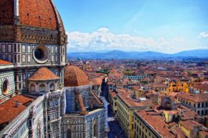 houses, Italy, Florence, Cathedral, Cities