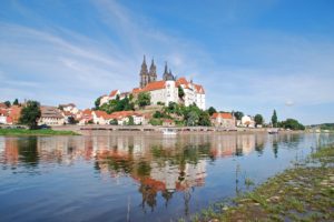 houses, Germany, Rivers, Meissen, Cities