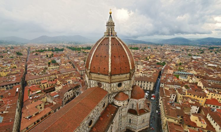 houses, Florence, Cathedral, Di, Santa, Maria, Del, Fiore, Cities HD Wallpaper Desktop Background