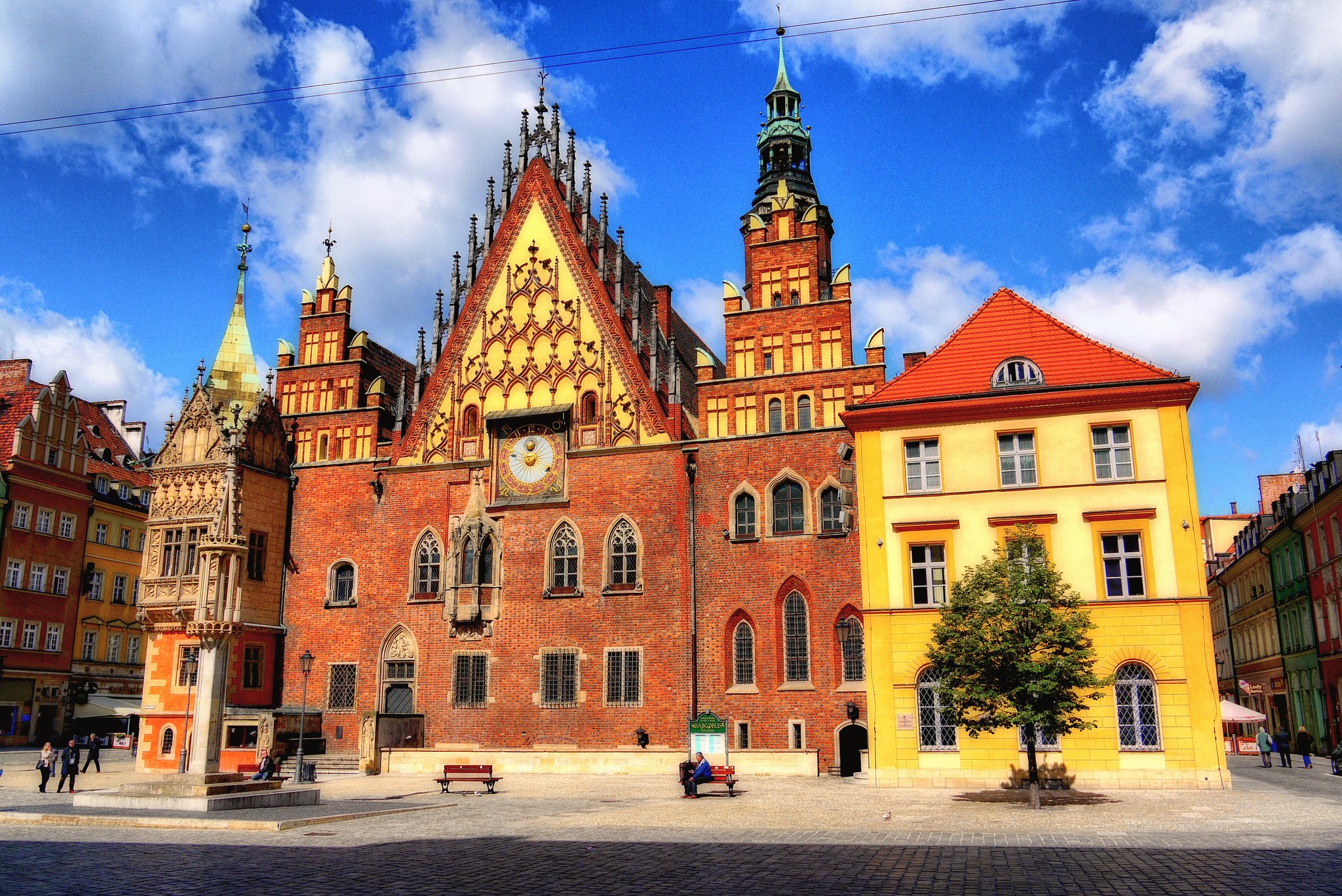 houses, Poland, Street, Cities Wallpaper