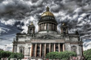 st, Petersburg, Russia, Clouds, Hdr, Saint, Isaacand039s, Cathedral, Cities