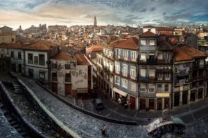 portugal, Houses, Street, Porto, Cities