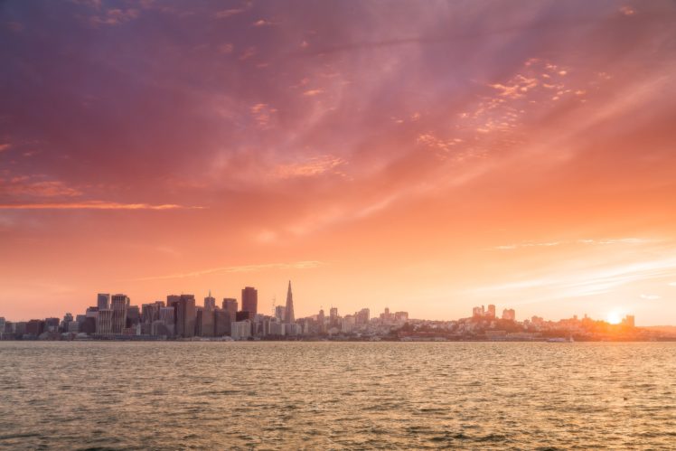 coast, Houses, Usa, Ocean, San, Francisco, Cities HD Wallpaper Desktop Background