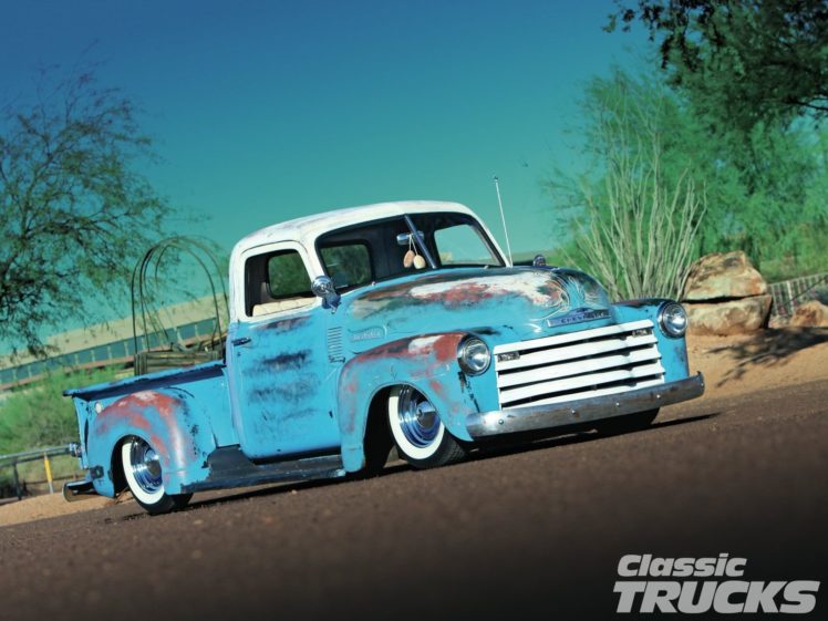 1950, Chevrolet, 3100, Pickup, Hotrod, Hot, Rod, Custom, Kustom, Old, School, Usa, 1600×1200 01 HD Wallpaper Desktop Background