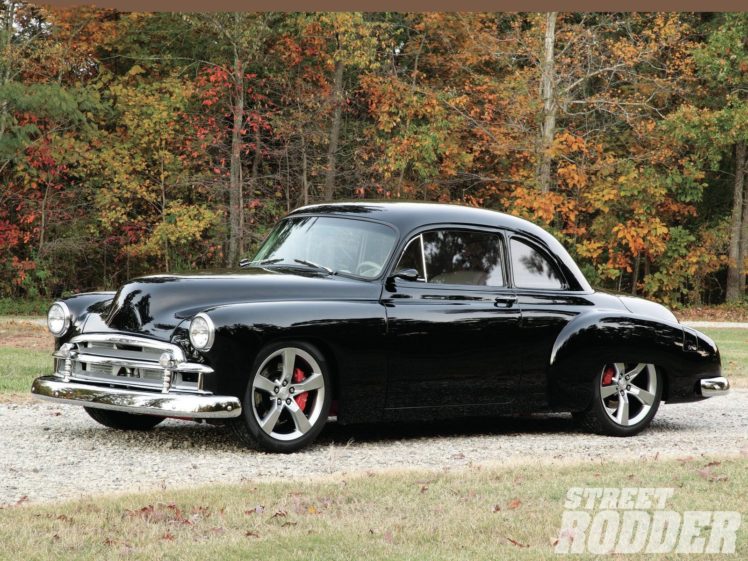 1950, Chevrolet, Sedan, 2, Door, Hotrod, Streetrod, Hot, Rod, Street, Usa, 1600×1200 01 HD Wallpaper Desktop Background