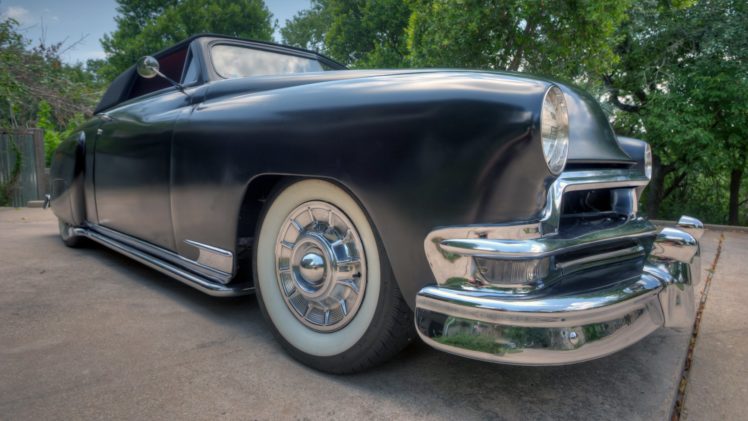 1950, Dodge, Wayfarer, Convertible, Hotrod, Hot, Rod, Custom, Old, School, Usa, 1735×976 01 HD Wallpaper Desktop Background