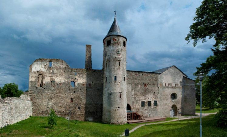 estonia, Ruins, Castle, Haapsalu, Castle, Cities HD Wallpaper Desktop Background