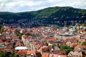 germany, Houses, Mountains, Stuttgart, Cities