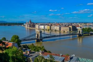 bridges, Rivers, Hungary, Budapest, Danube, River, Chain, Bridge, Cities