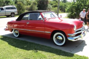 1950, Ford, Custonline, Deluxe, Convertible, Red, Classic, Old, Vintage, Original, Usa, 2592×1944 10
