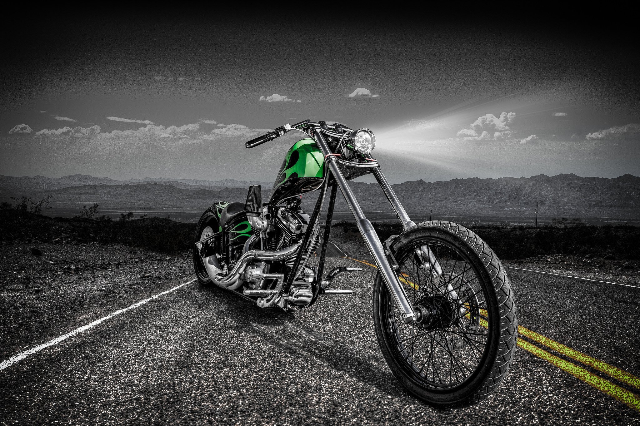 chopper, Motorbike, Custom, Bike, Motorcycle, Hot, Rod, Rods, Bobber Wallpaper