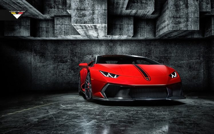 2016, Vorsteiner, Lamborghini, Huracan, Novara, Edizione, Coupe, Cars, Red, Modified HD Wallpaper Desktop Background