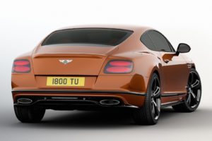 bentley, Continental, Gt, Speed, Black, Edition, Cars, 2016
