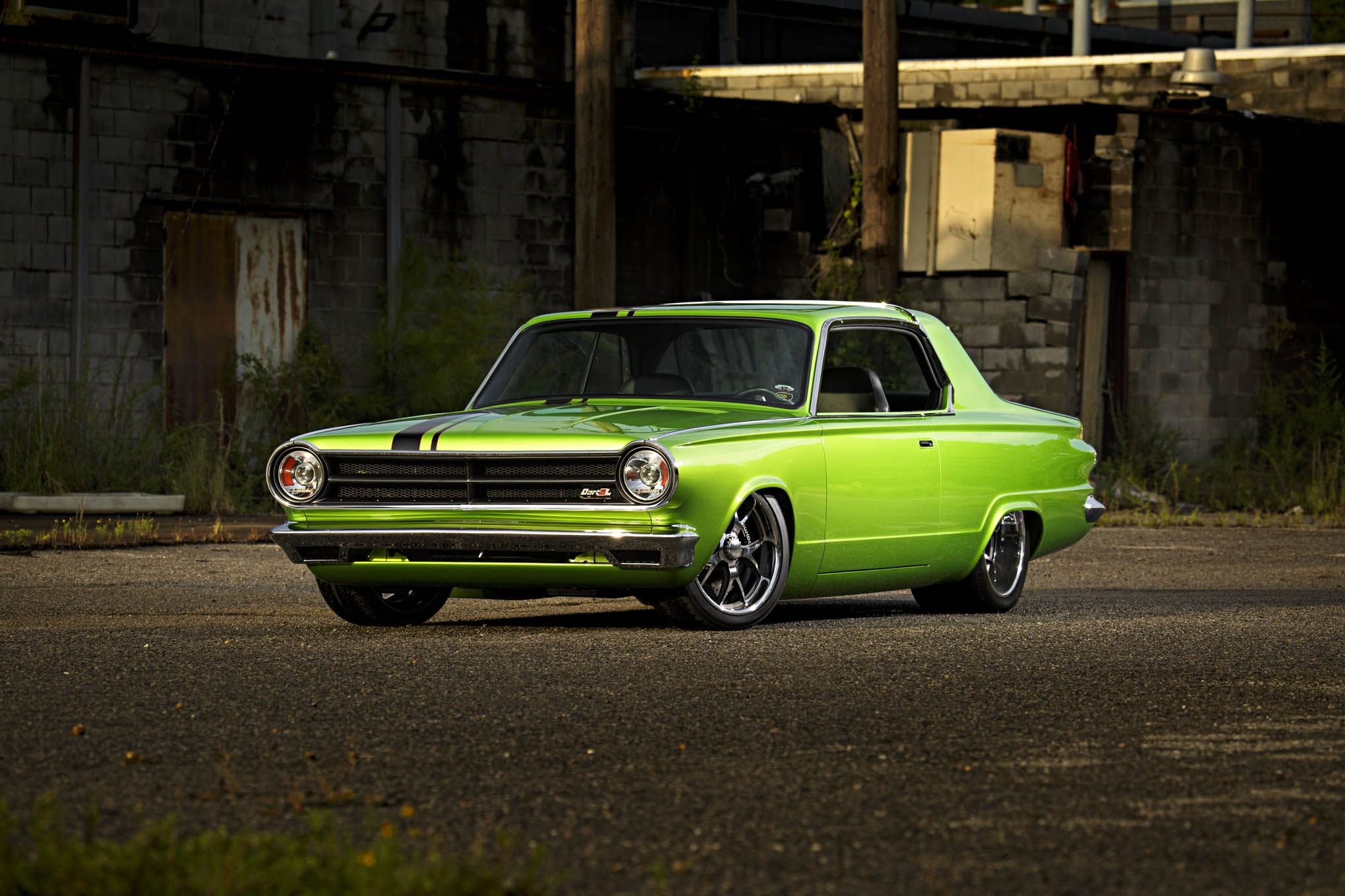 1965, Dodge, Dart, Cars, Coupe, Green, Classic, Modified Wallpaper