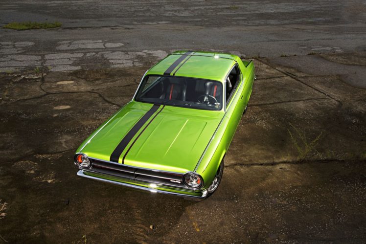 1965, Dodge, Dart, Cars, Coupe, Green, Classic, Modified HD Wallpaper Desktop Background