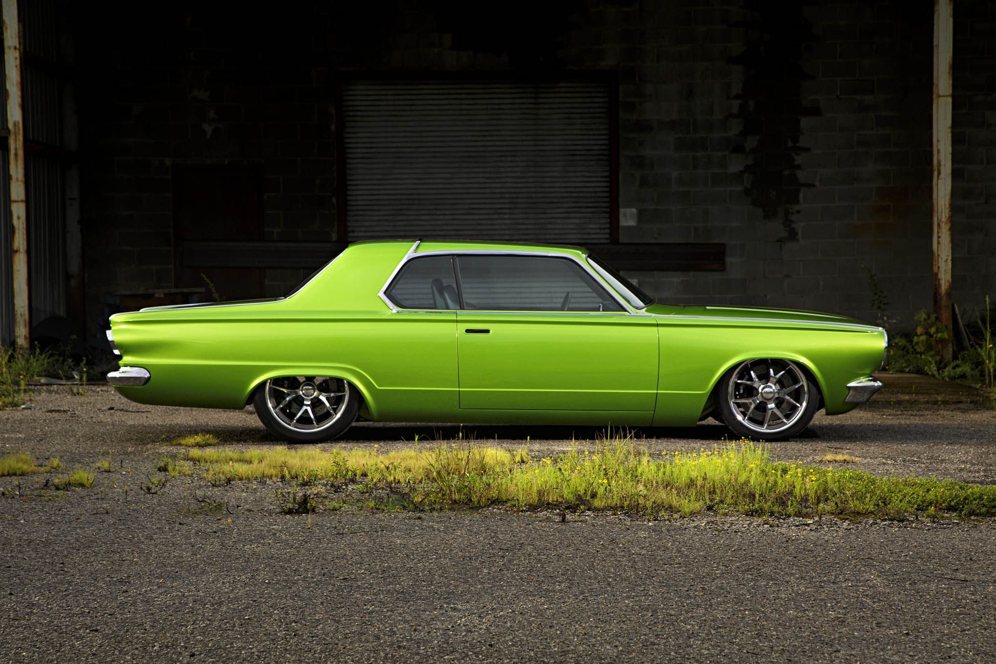 1965, Dodge, Dart, Cars, Coupe, Green, Classic, Modified Wallpaper