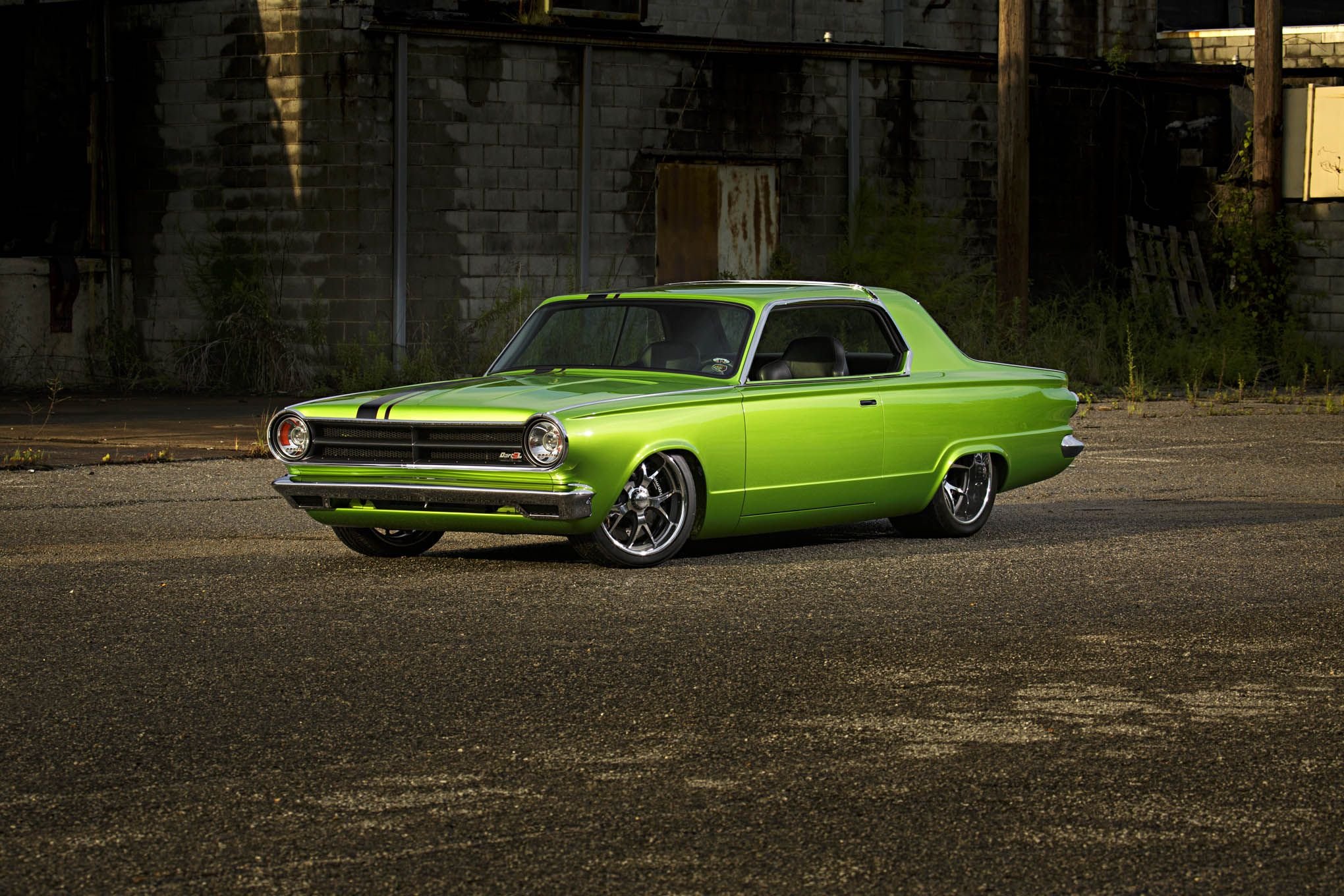 1965, Dodge, Dart, Cars, Coupe, Green, Classic, Modified Wallpapers HD / De...