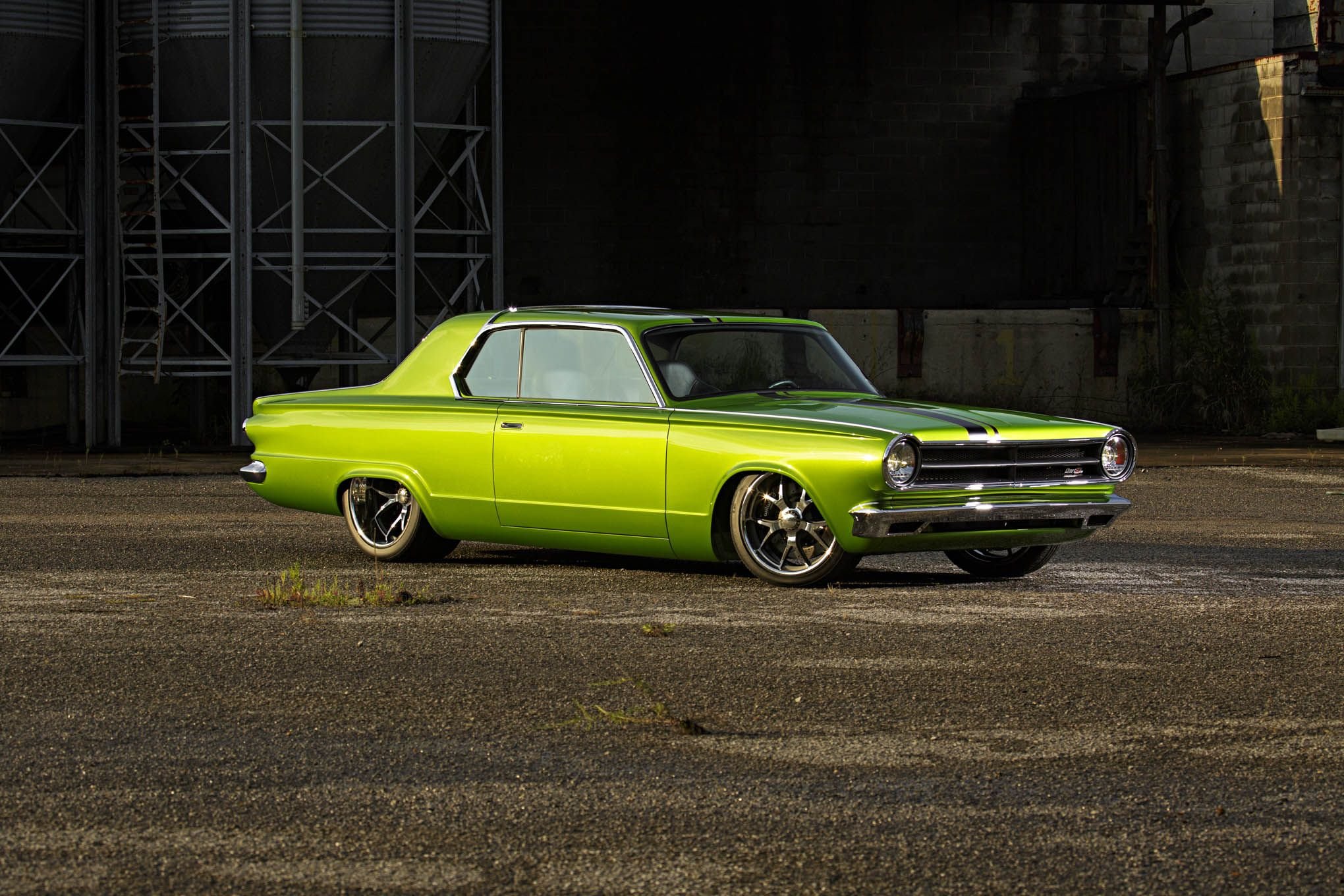 1965, Dodge, Dart, Cars, Coupe, Green, Classic, Modified Wallpaper
