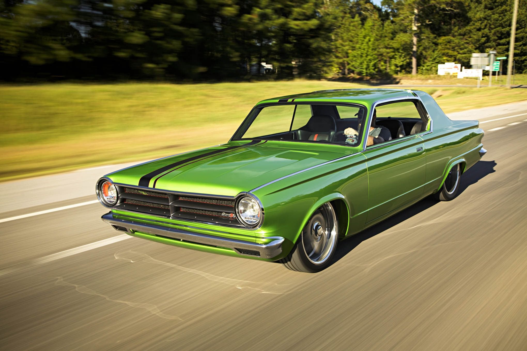 1965, Dodge, Dart, Cars, Coupe, Green, Classic, Modified Wallpaper