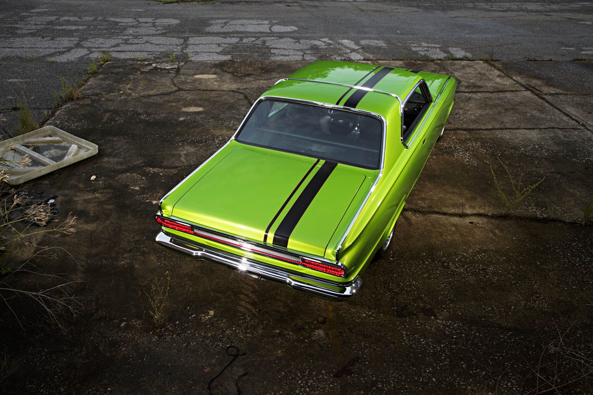 1965, Dodge, Dart, Cars, Coupe, Green, Classic, Modified Wallpaper