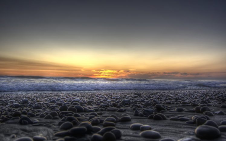 landscapes, Beach, Stones HD Wallpaper Desktop Background
