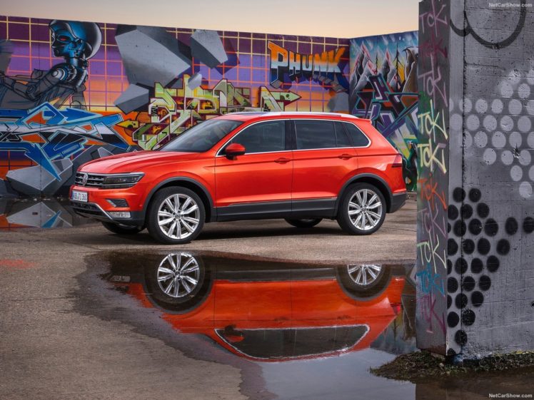 volkswagen, Tiguan, Cars, Suv, 2016 HD Wallpaper Desktop Background