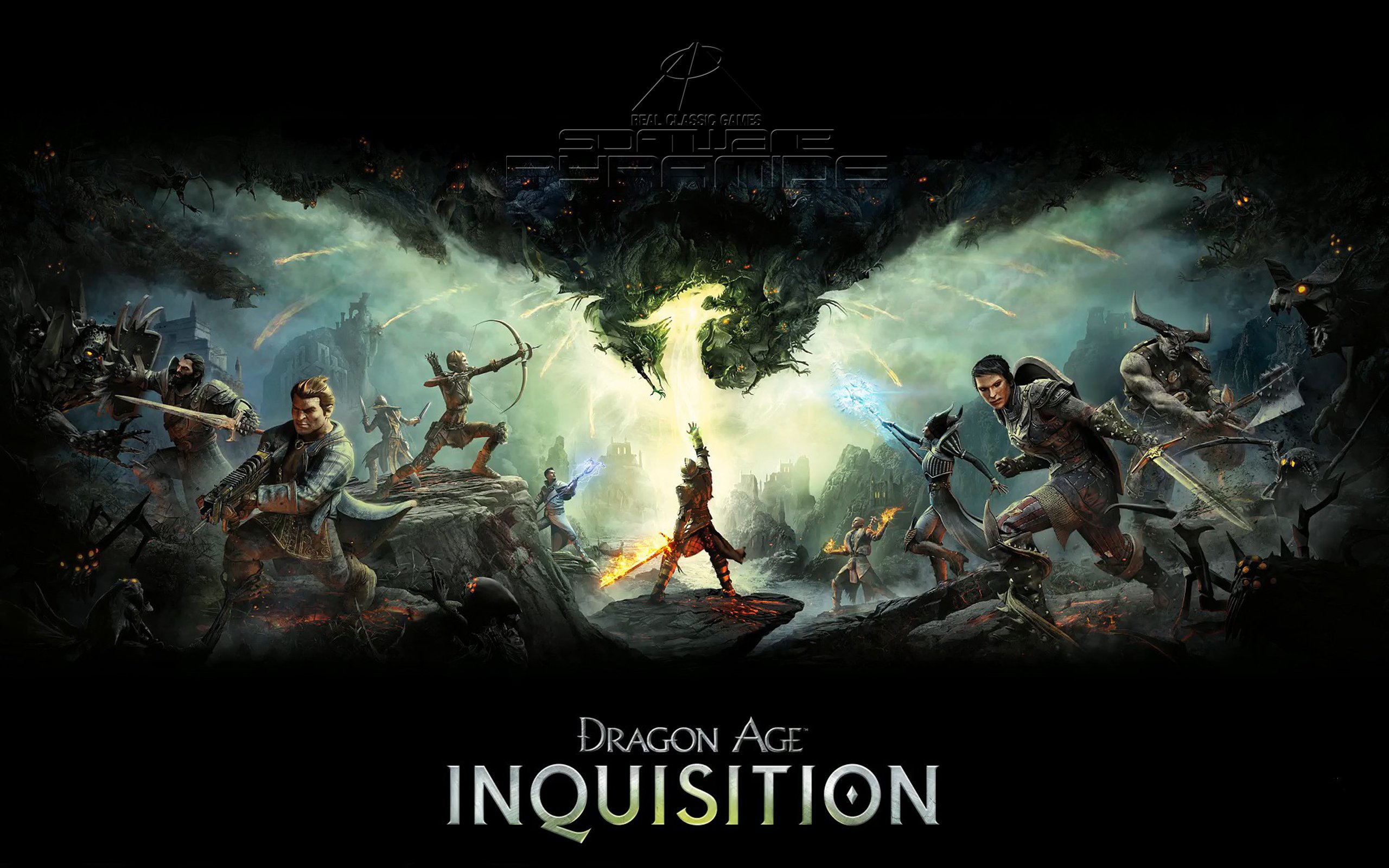 dragon, Age, Fantasy, Rpg, Origins, Inquisition, Warrior, Fighting, Action, Adventure, Poster Wallpaper