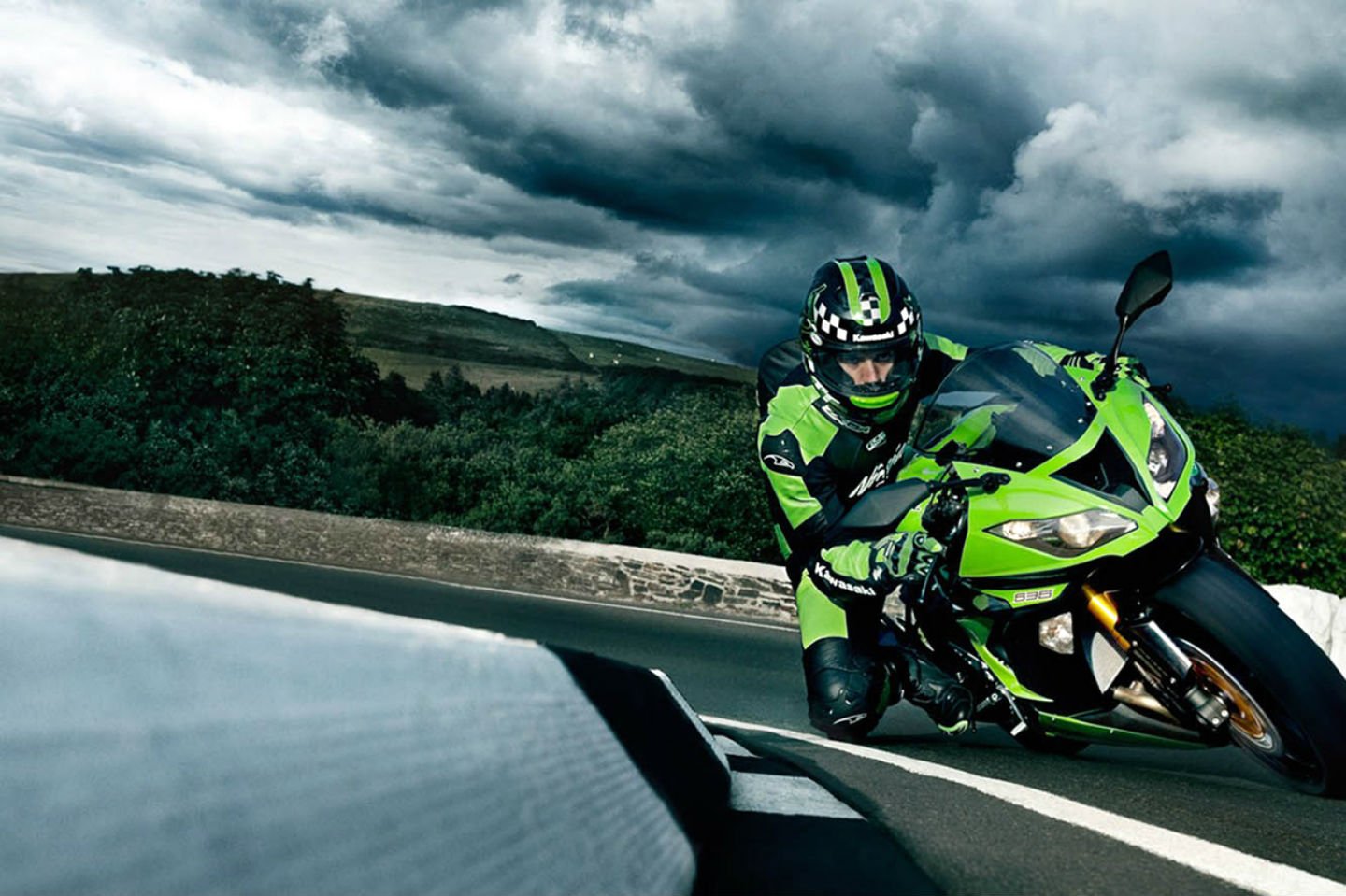 kawasaki, Ninja, Superbike, Bike, Motorbike, Motorcycle, Muscle Wallpaper