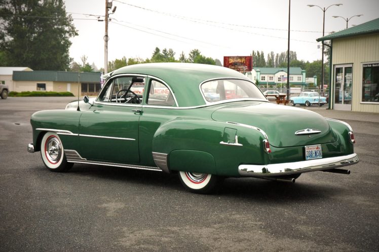 1951, Chevrolet, Deluxe, Coupe, Custom, Hotrod, Hot, Rod, Old, School, Usa, 1500×1000 06 HD Wallpaper Desktop Background