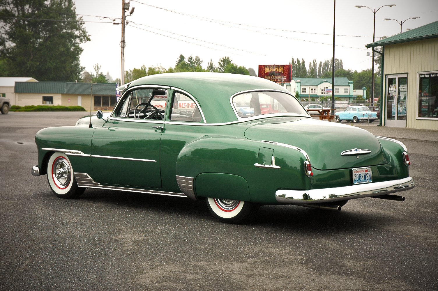 1951, Chevrolet, Deluxe, Coupe, Custom, Hotrod, Hot, Rod, Old, School, Usa, 1500x1000 06 Wallpaper