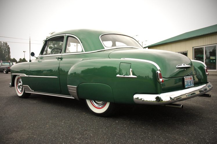 1951, Chevrolet, Deluxe, Coupe, Custom, Hotrod, Hot, Rod, Old, School, Usa, 1500×1000 12 HD Wallpaper Desktop Background
