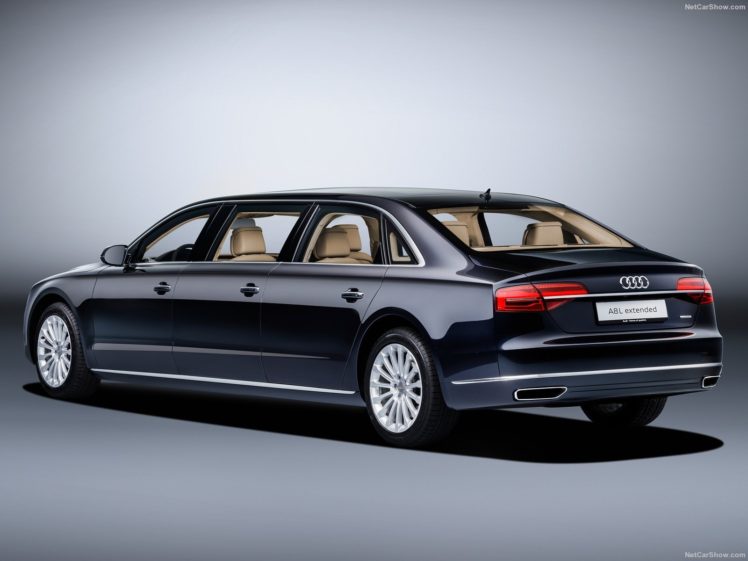 audi, A8, L, Extended, Cars, Limo, 2016 HD Wallpaper Desktop Background