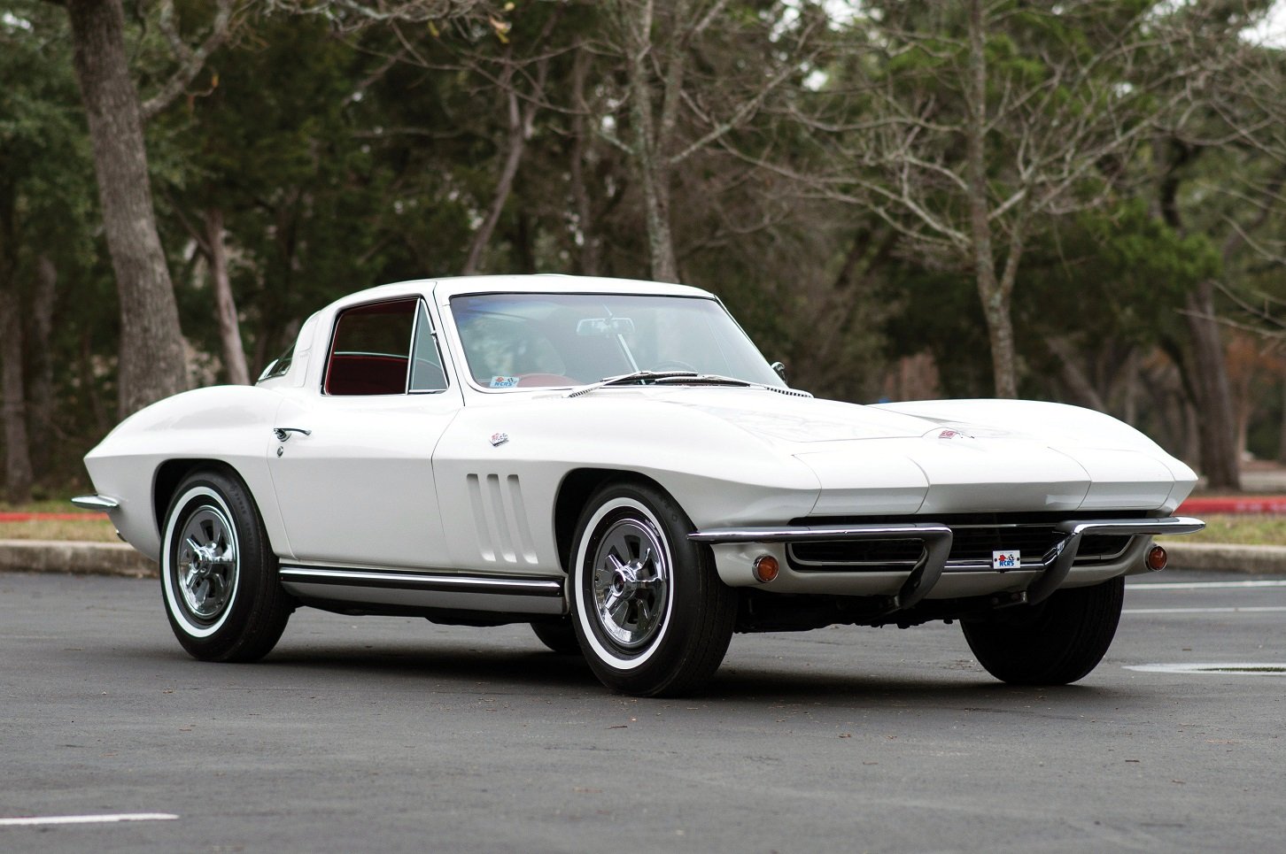 1965 Chevrolet Corvette Sting Ray 327 C2 Cars Classic White