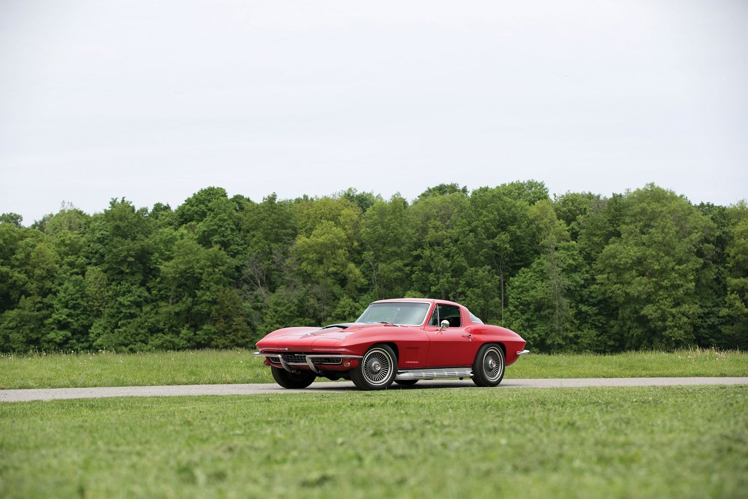 1967, Chevrolet, Corvette, Sting, Ray, L68, 427, 400, Hp, Cars, Red, Classic Wallpaper