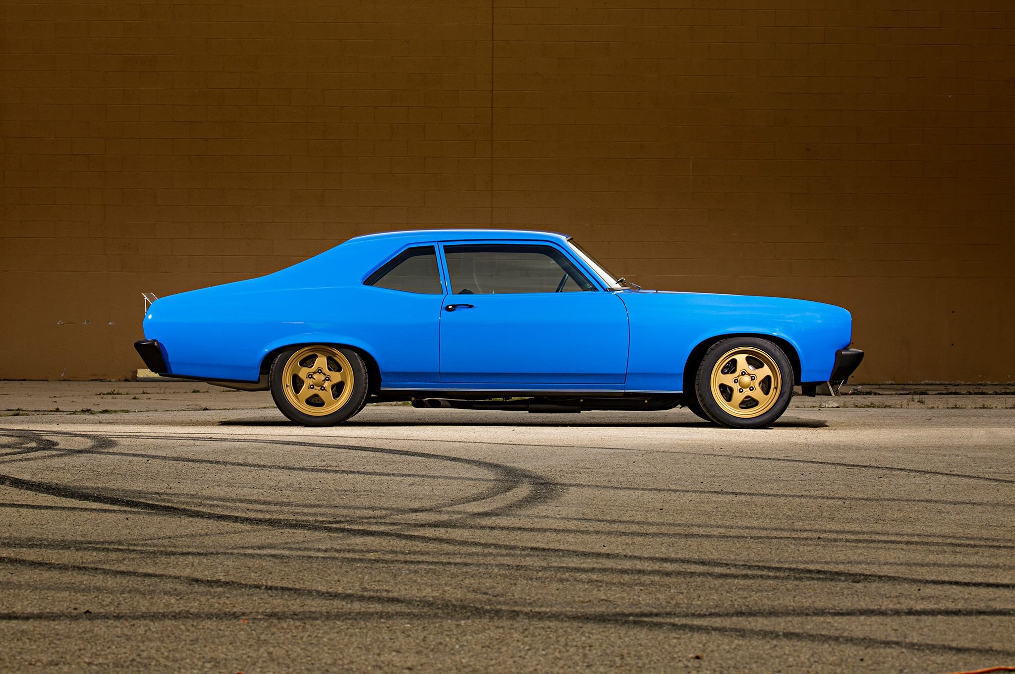 1972, Pontiac, Ventura, Cars, Blue, Modified, Classic Wallpaper