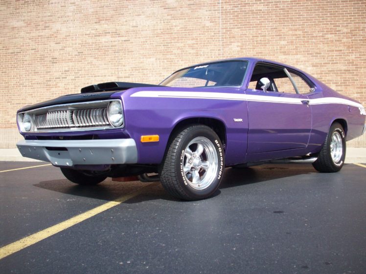 1972, Plymouth, Duster, Classic, Muscle, Hot, Rods, Rod HD Wallpaper Desktop Background