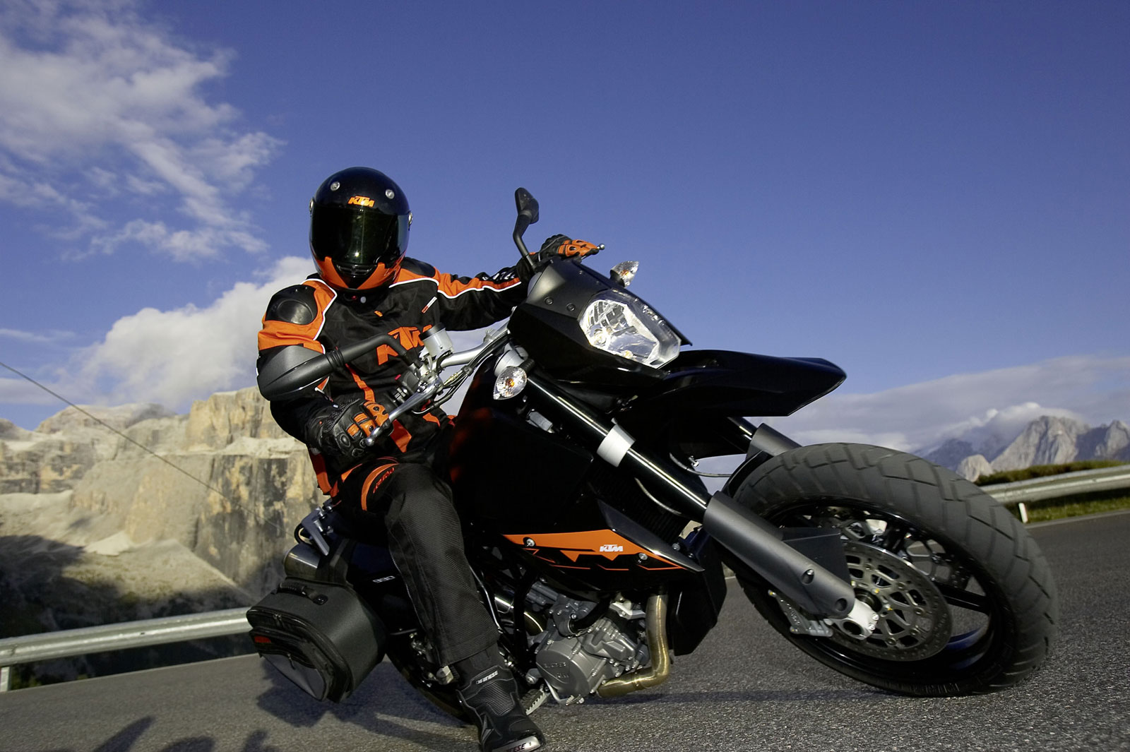 2008, Ktm, 990, Supermoto Wallpaper