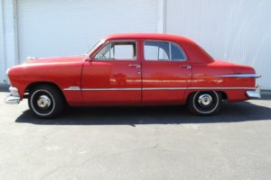 1951, Ford, Sedan, 4, Door, Red, Classic, Old, Vintage, Usa, 1600x1200 02
