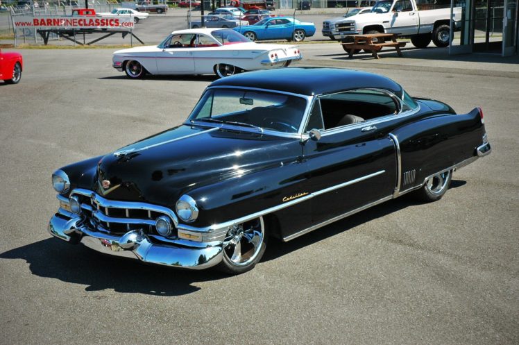 1952, Cadillac, Series, 62, Coupe, Hotrod, Streetrod, Hot, Rod, Street, Usa, 1500×12000 02 HD Wallpaper Desktop Background