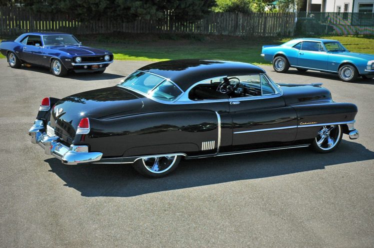 1952, Cadillac, Series, 62, Coupe, Hotrod, Streetrod, Hot, Rod, Street, Usa, 1500×12000 04 HD Wallpaper Desktop Background