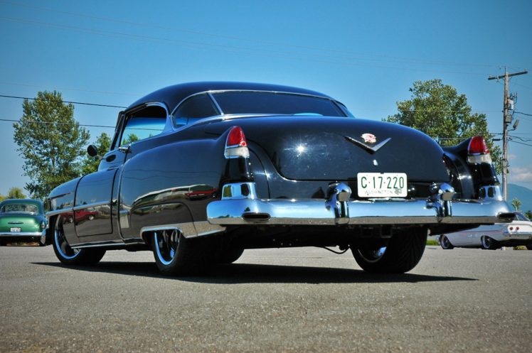 1952, Cadillac, Series, 62, Coupe, Hotrod, Streetrod, Hot, Rod, Street, Usa, 1500×12000 08 HD Wallpaper Desktop Background