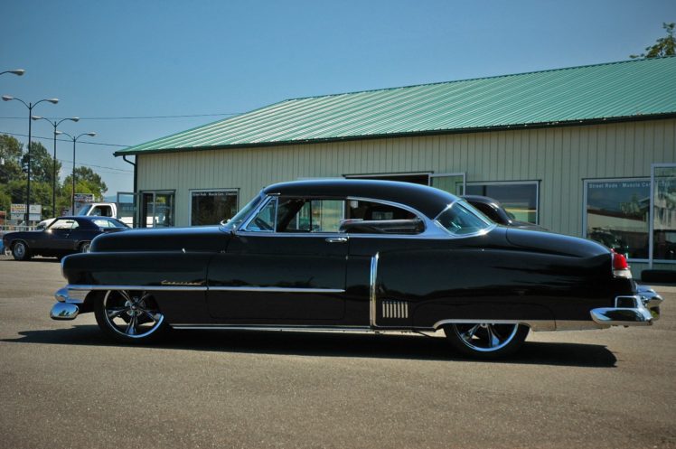 1952, Cadillac, Series, 62, Coupe, Hotrod, Streetrod, Hot, Rod, Street, Usa, 1500×12000 09 HD Wallpaper Desktop Background