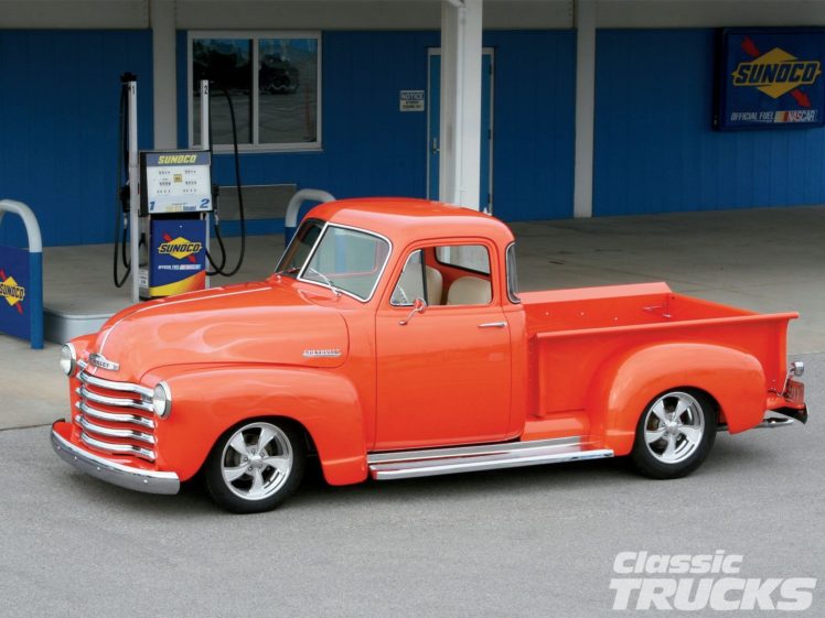 1952, Chevrolet, 3100, Pickup, Hotrod, Hot, Rod, Custom, Old, School, Usa, 1600×1200 09 HD Wallpaper Desktop Background