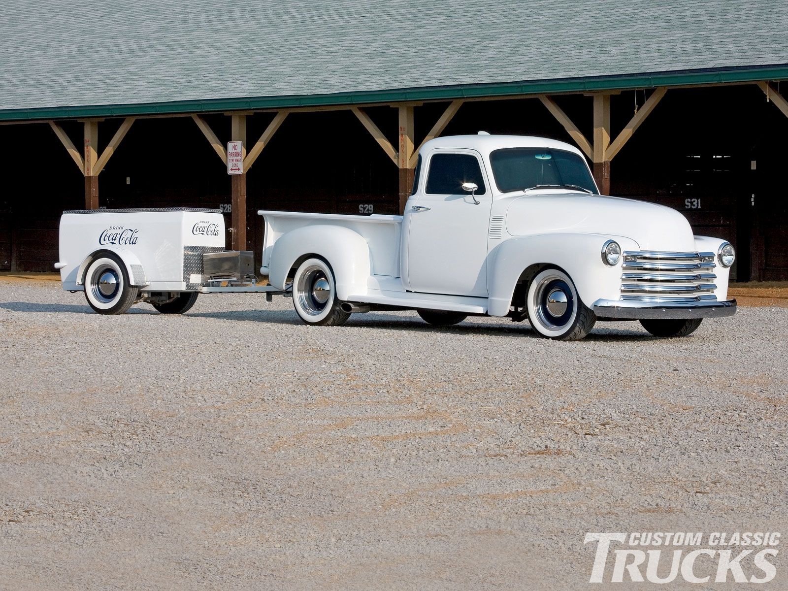 1952, Chevrolet, 3100, Pickup, Hotrod, Hot, Rod, Custom, Old, School, White, Usa, 1600x1200 01 Wallpaper
