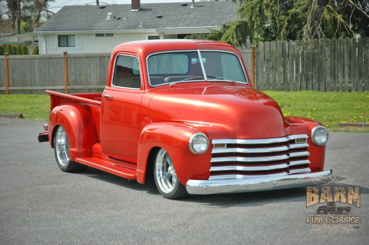1952, Chevrolet, 3100, Pickup, Hotrod, Streetrod, Hot, Rod, Street, Red, Usa, 1500×1000 02 HD Wallpaper Desktop Background