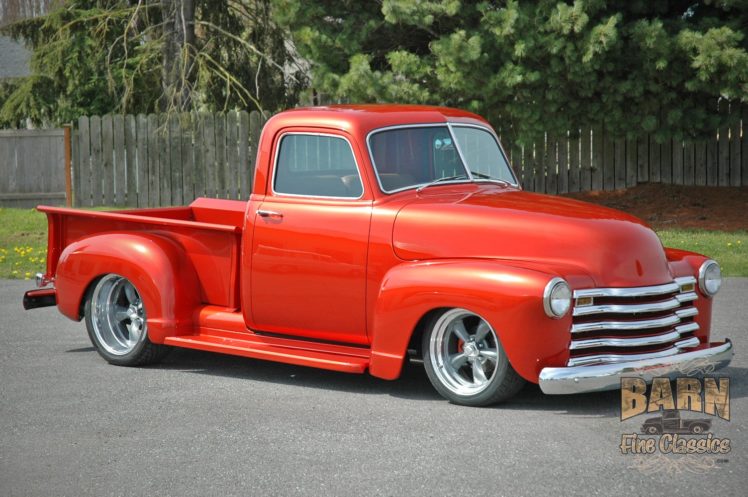 1952, Chevrolet, 3100, Pickup, Hotrod, Streetrod, Hot, Rod, Street, Red, Usa, 1500×1000 09 HD Wallpaper Desktop Background
